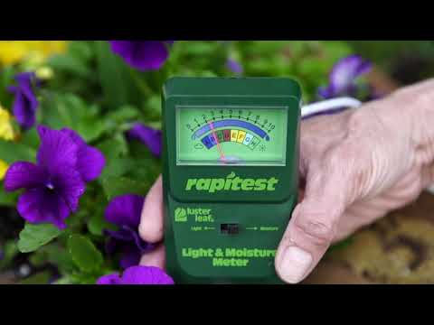 Light & Moisture meter